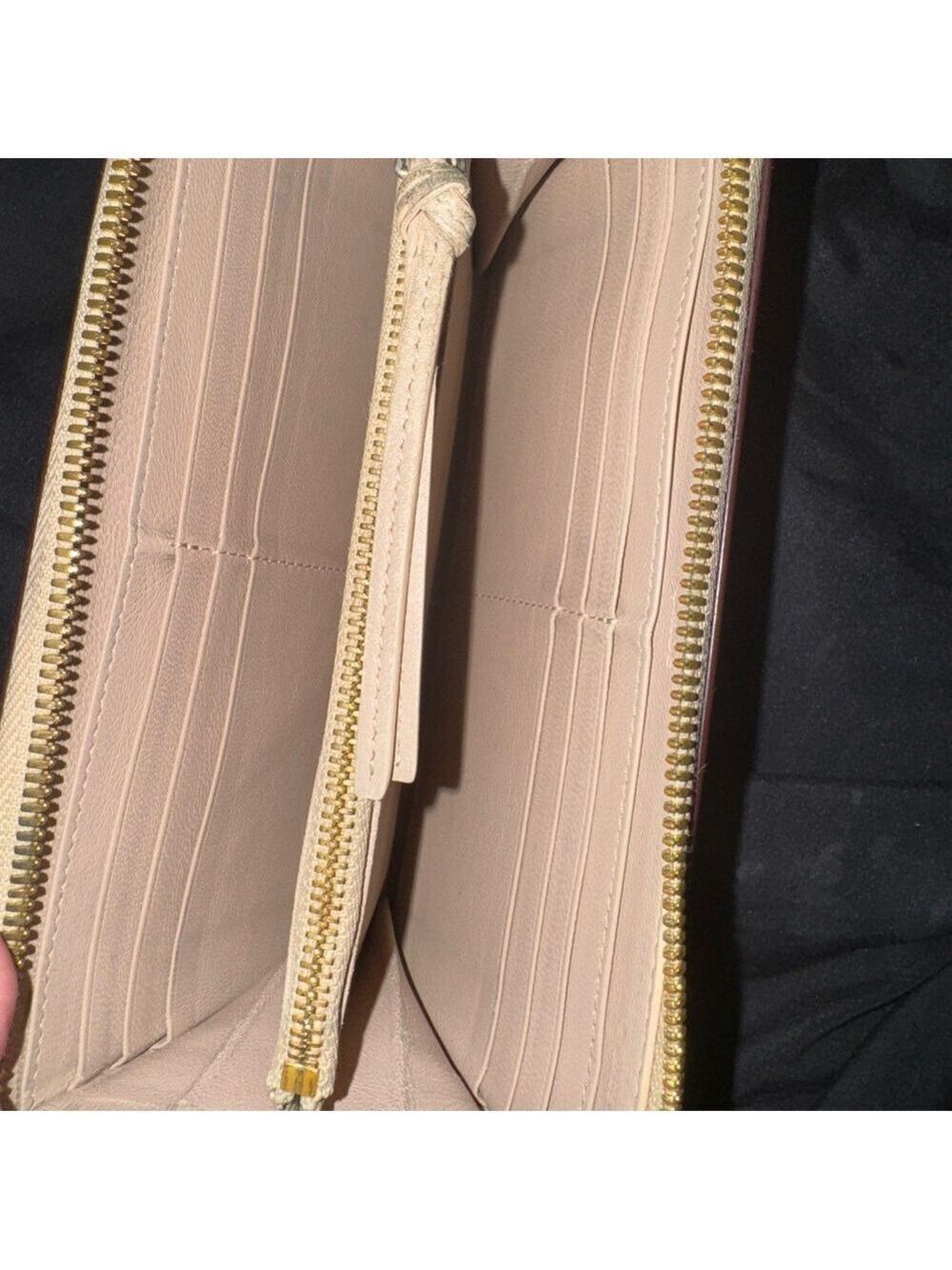 Chloè RARE Two Tone Long Zip Wallet - Picture 4 of 5